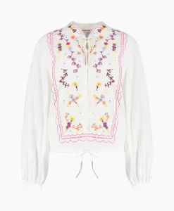 Harper & Yve Harper & Yve Blouse Hailey-Ls Ecru*Dames Blouses