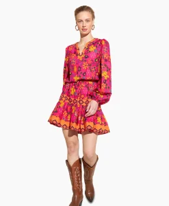 Outlet Harper & Yve Mini Jurk Max-Dr Roze Dames Jurken