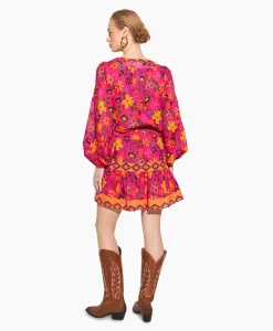 Outlet Harper & Yve Mini Jurk Max-Dr Roze Dames Jurken