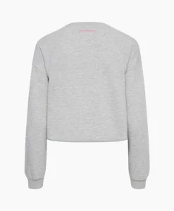 Harper & Yve Harper & Yve Pullover Smiley-Sw Grijs*Dames Truien