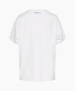 Hot Harper & Yve T-Shirt Korte Mouw Logo-Ss Off White Dames T-Shirts & Tops