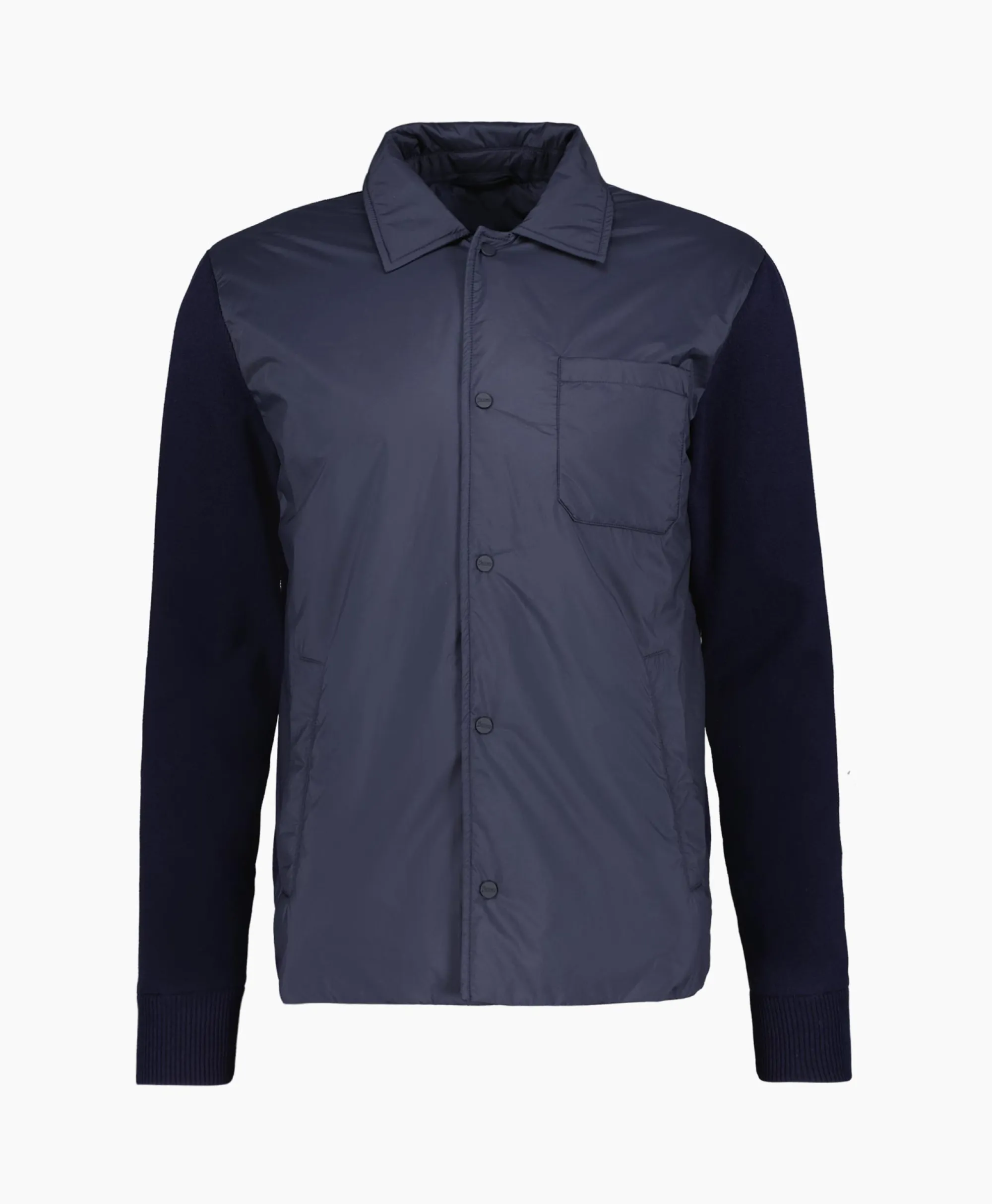 Hot Jack Camicia In Nuage Imbottito E Mag Donker Blauw Heren Jassen