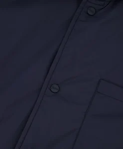 Hot Jack Camicia In Nuage Imbottito E Mag Donker Blauw Heren Jassen