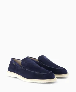 Clearance Loafer Mocassino Donker Blauw Heren Instappers