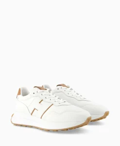 Sale Sneaker Allacciato Wit Dames Sneakers