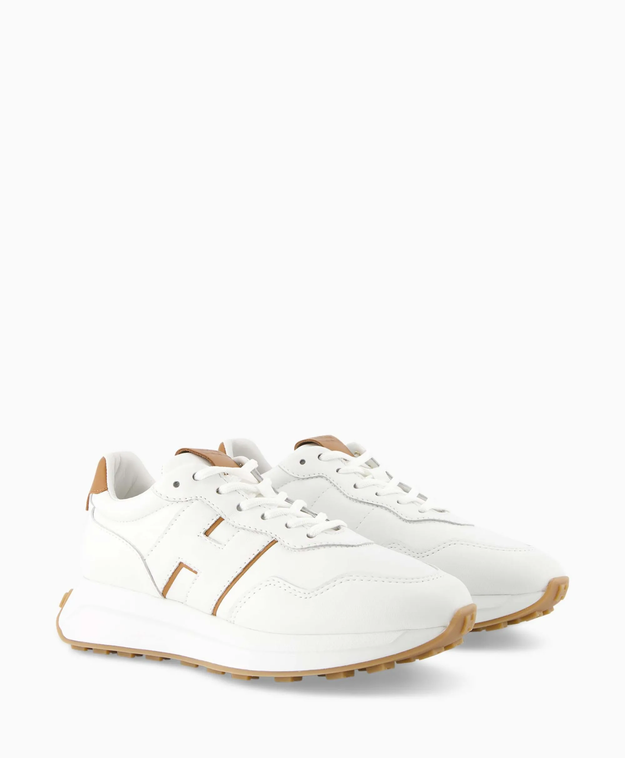 Sale Sneaker Allacciato Wit Dames Sneakers