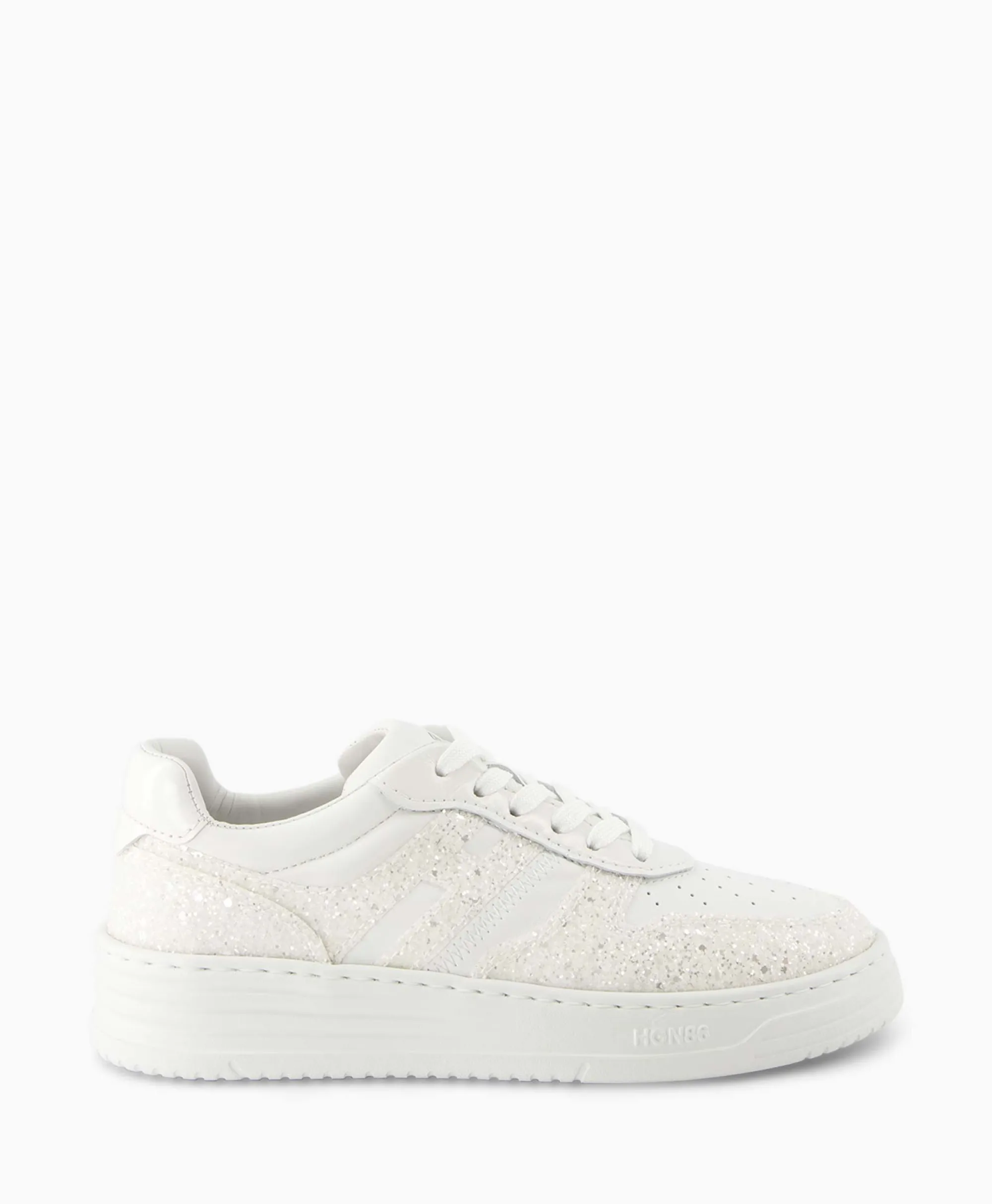 Clearance Sneaker Allacciato Wit Dames Sneakers