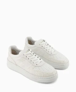 Clearance Sneaker Allacciato Wit Dames Sneakers