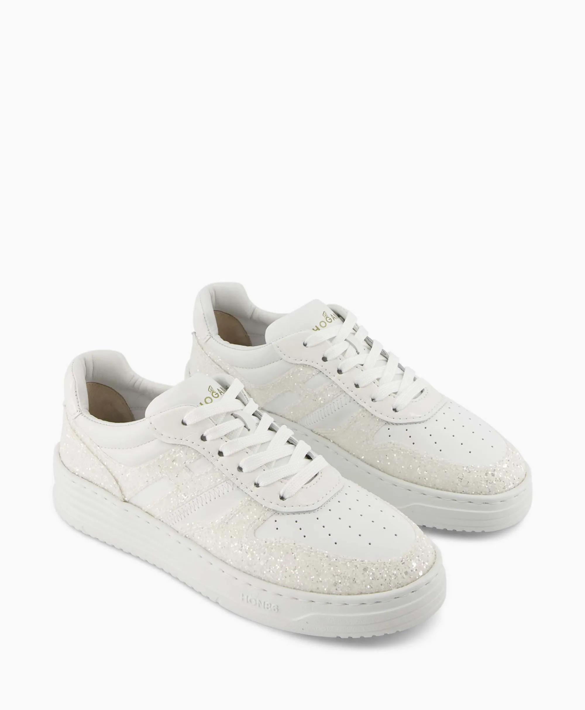 Clearance Sneaker Allacciato Wit Dames Sneakers