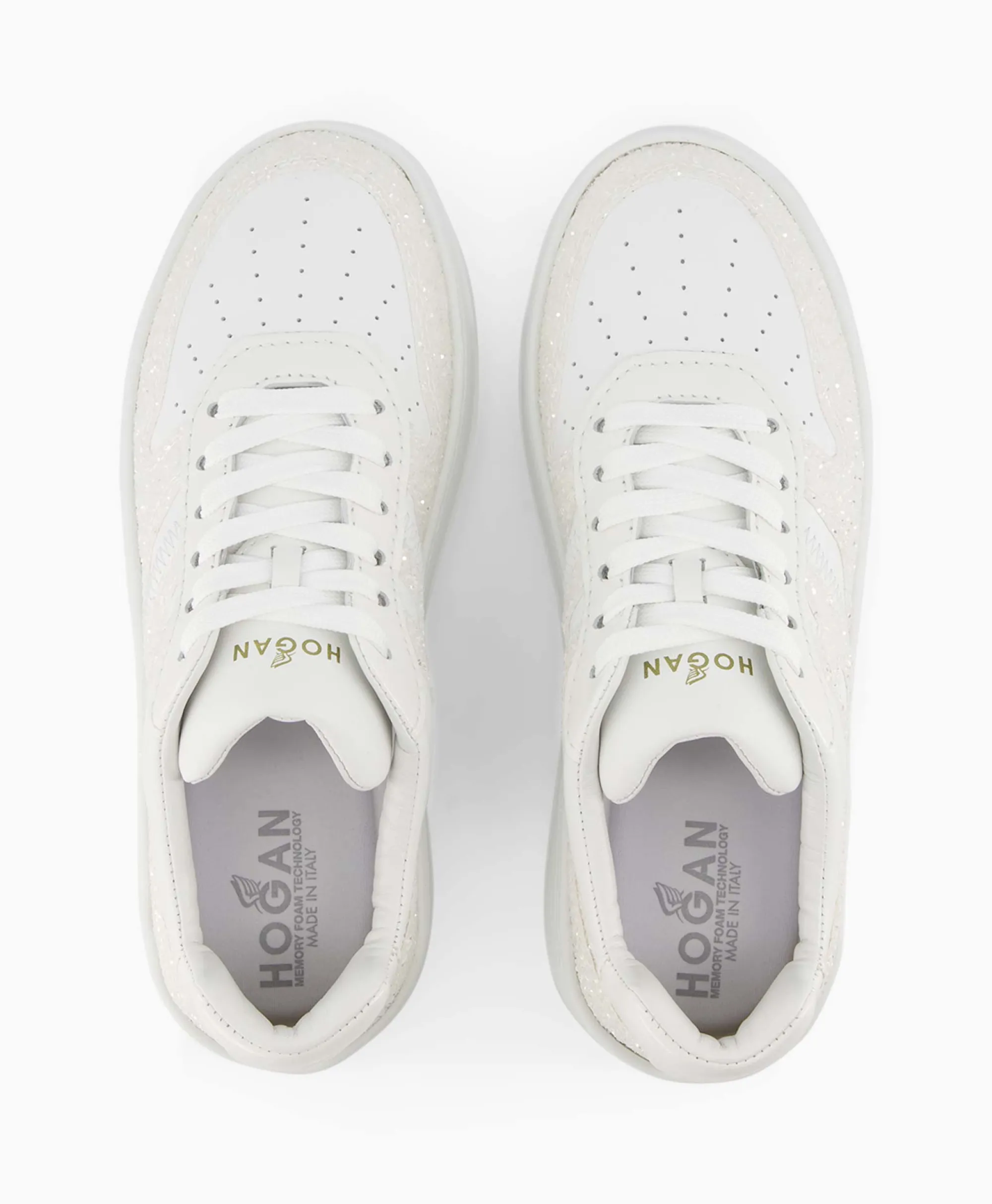 Clearance Sneaker Allacciato Wit Dames Sneakers