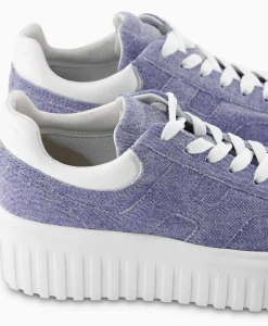 Outlet Sneaker H-Stripes Blauw Dames Sneakers