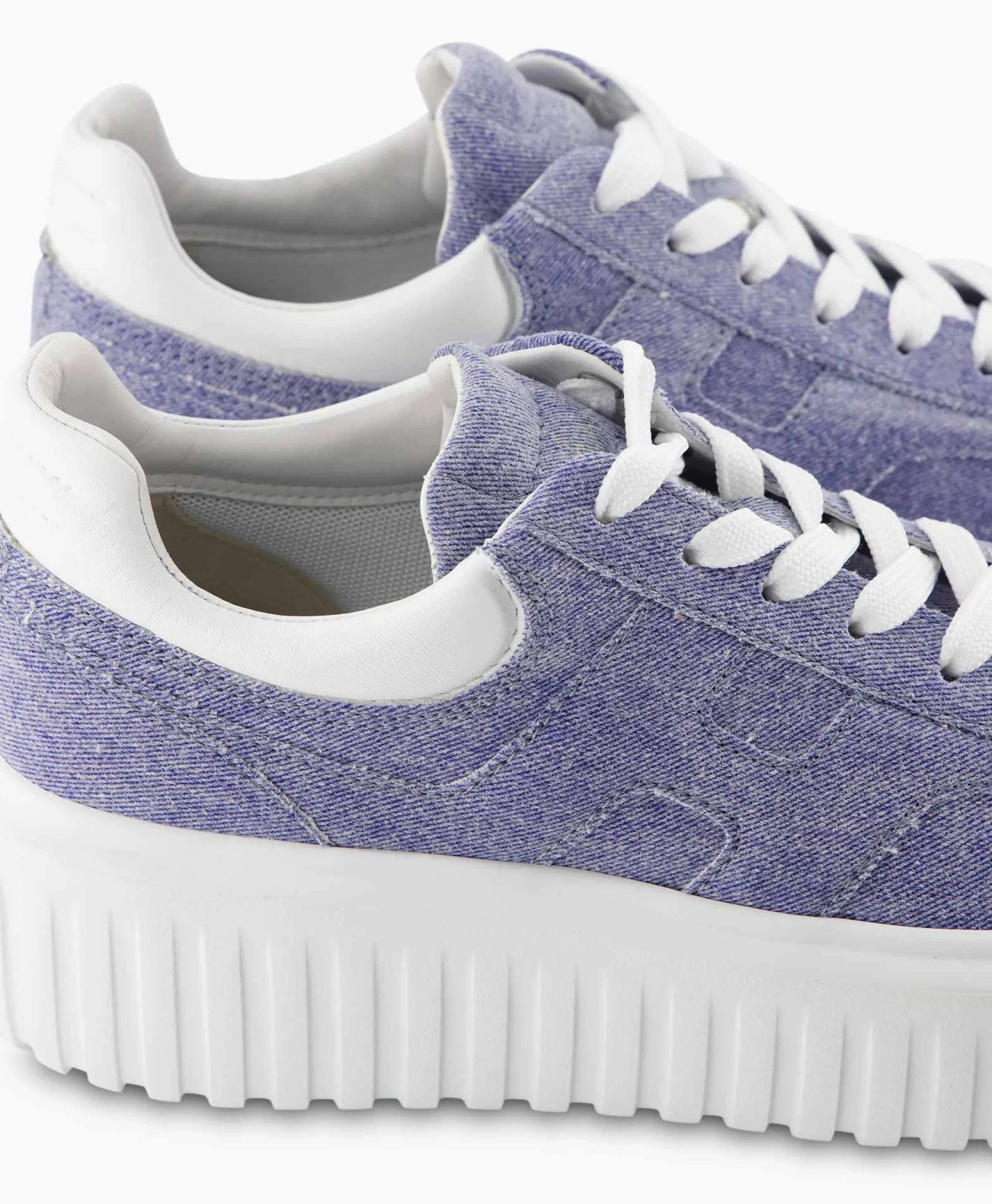 Outlet Sneaker H-Stripes Blauw Dames Sneakers