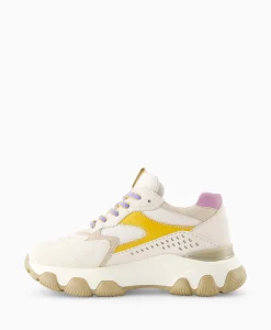 Discount Sneaker Hyperactive Geel Dames Sneakers