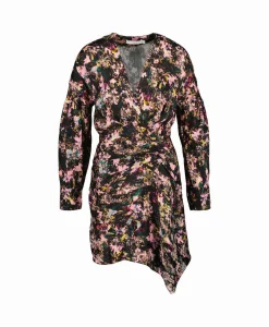 New Mini Jurk Divam Pink Dames Jurken