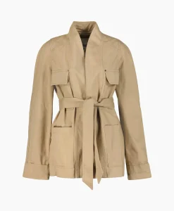 Jack Loetiza-Gb Beige Dames Jassen