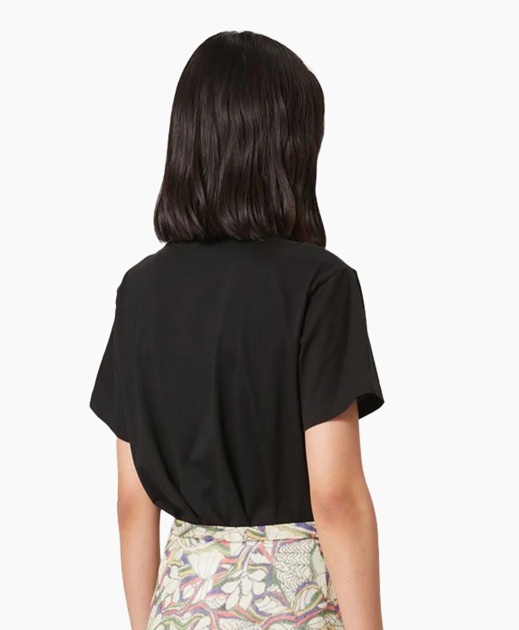 T-Shirt Korte Mouw Vidal-Gz Zwart Dames T-Shirts & Tops