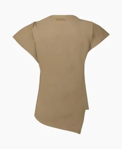 Isabel Marant T-Shirt Korte Mouw Sebani-Gd Khaki*Dames T-Shirts & Tops