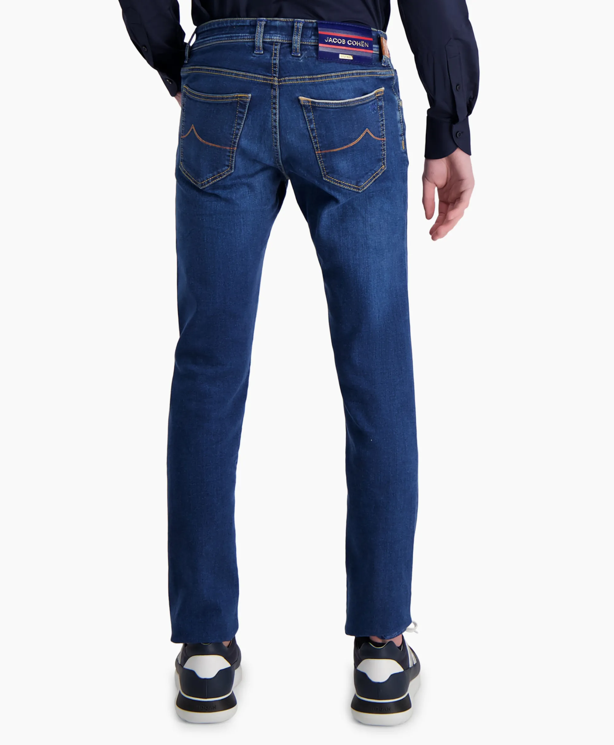 Outlet Jeans 5 Pkt Slim Fit Nick Ltd Blauw Heren Broeken