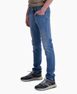 Best Jeans 5 Pkt Super Slim Fit Nick Donker Blauw Heren Broeken