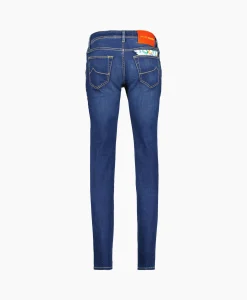 Jacob Cohen Jeans Nick Slim Blauw*Heren Broeken