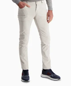 Hot Jeans 5-Pocket Nick Slim Off White Heren Broeken