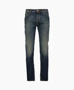 Jacob Cohen Jeans 5-Pocket Scott Blauw*Heren Broeken