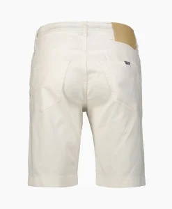 Outlet Korte Broek Bermude 5T Slim Fit Lou Licht Bruin Heren Broeken