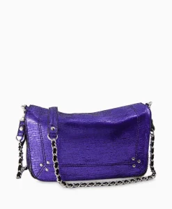 Jerome Dreyfuss Crossbody Tas Bobi S Paars Dames Tassen