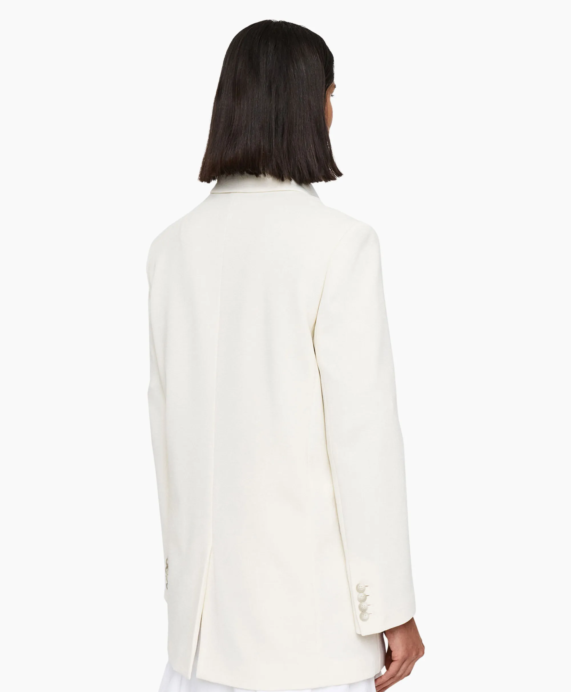 Outlet Blazer Chapone Jkt Ottoman Jersey Off White Dames Blazers