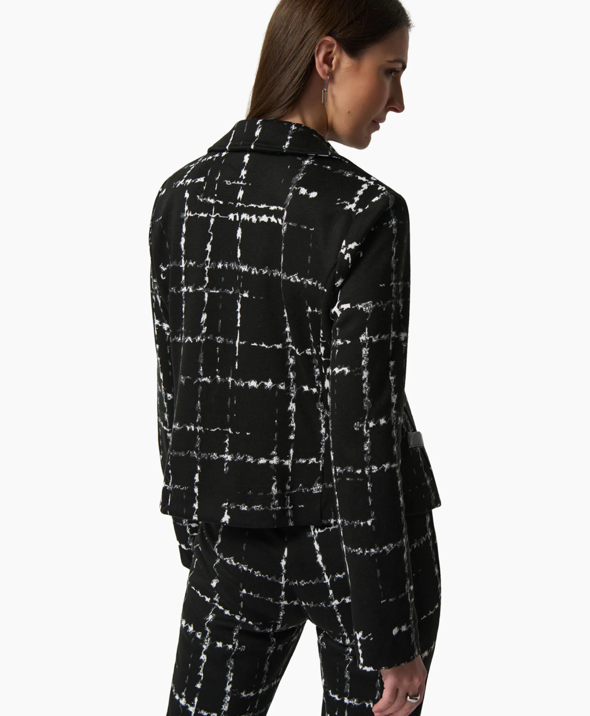 Discount Jasje 233218 Zwart Dessin Dames Blazers