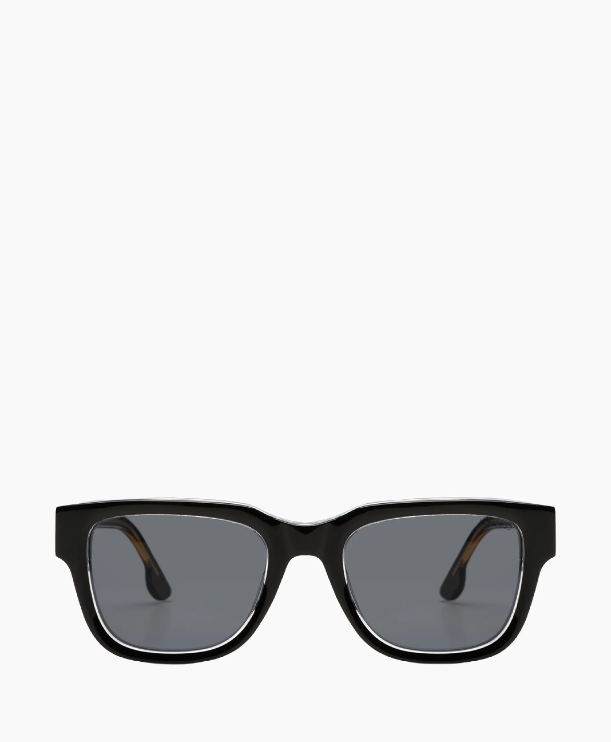 Komono Zonnebril Danny Black Clear Zwart*Heren Zonnebrillen