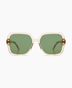 Discount Zonnebril Miley Champagne Rose Gold Matte Rose Dames Zonnebrillen