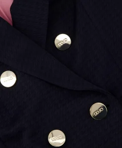 Liu Jo Jasje Giacca Doppio Petto Straight Blauw*Dames Blazers