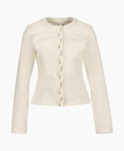 Spijkerjas Kate Braid Wit Dames Jassen