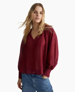 Liu Jo Tuniek Tunica Arricciata Rood*Dames Tunieken