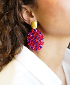 Clearance Oorbellen Ce Si Filled Oval Doublediversen Dames Sieraden