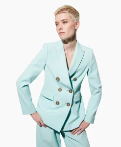 Luisa Cerano Blazer 498011/3453-0 Aqua*Dames Blazers