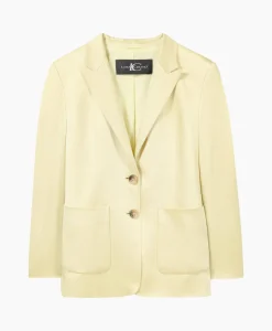 Outlet Blazer 498012/3522-0 Geel Dames Blazers