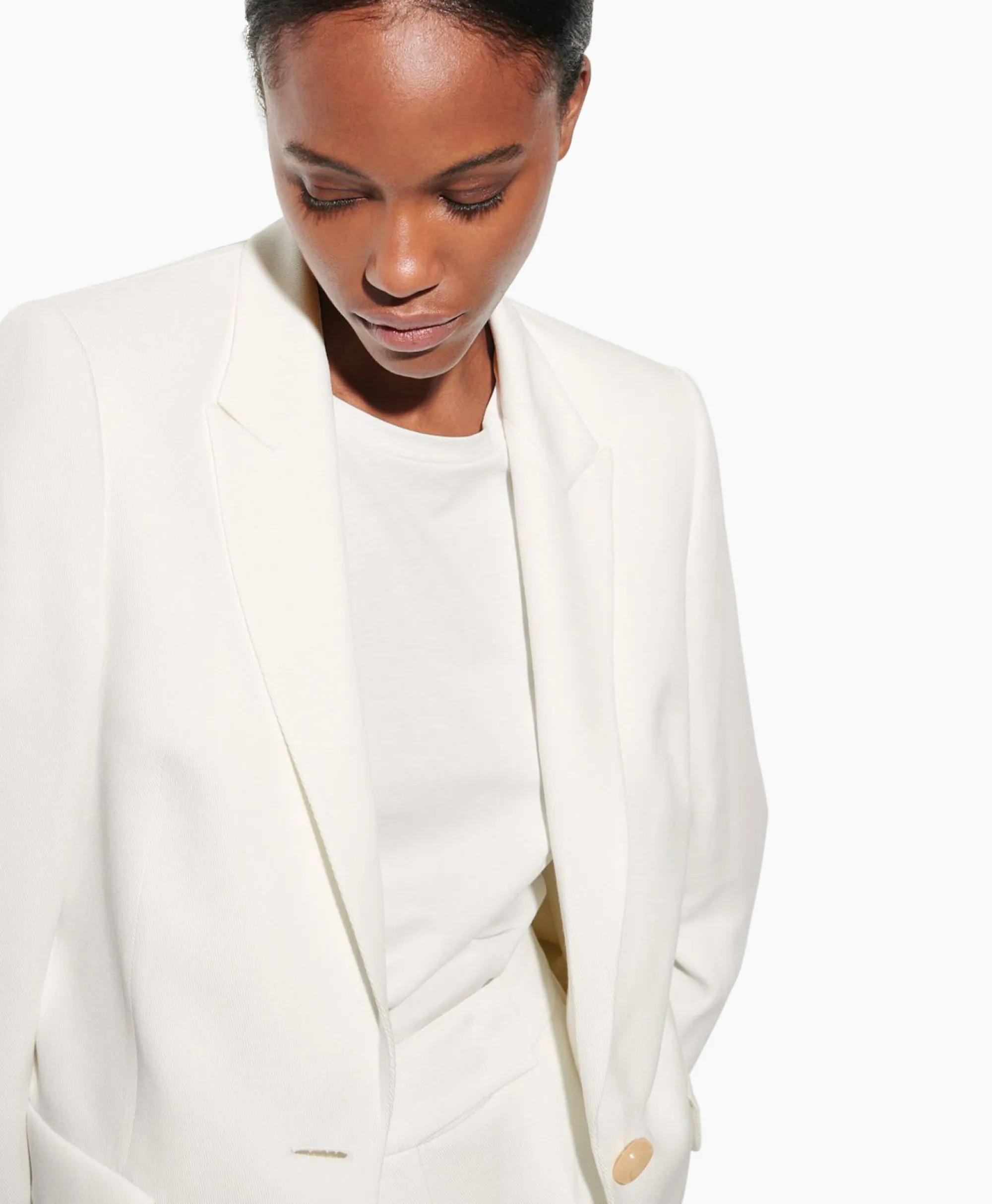 Online Blazer 498010/3595-0 Off White Dames Blazers