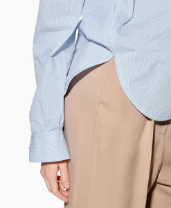 Discount Blouse 298442/3600-0 Blauw Dessin Dames Blouses