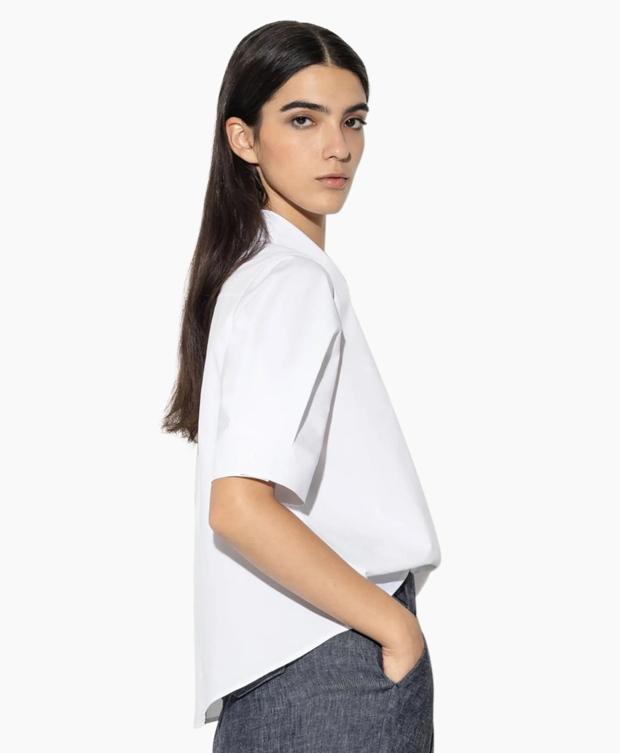 Discount Blouse 298431/3342-0 Wit Dames Blouses