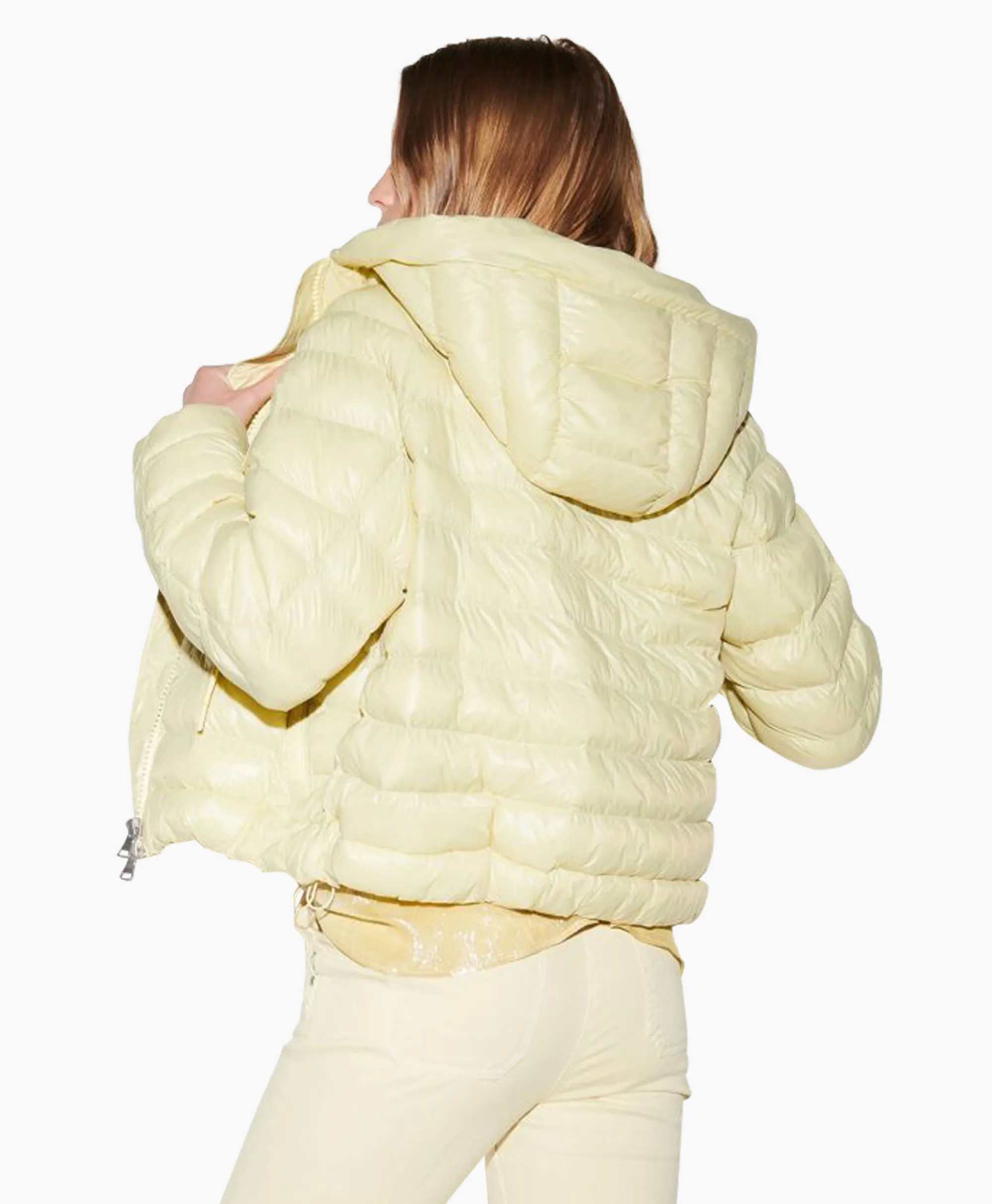 Luisa Cerano Gewatteerde Jas 498580/4133-0 Geel*Dames Jassen