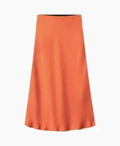 Luisa Cerano Maxi Rok 598235/3618-0 Oranje*Dames Rokken