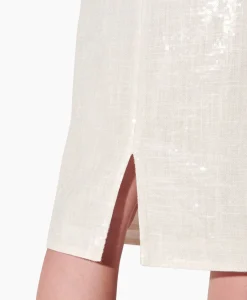 Discount Midi Rok 598230/3598-0 Wit Dames Rokken