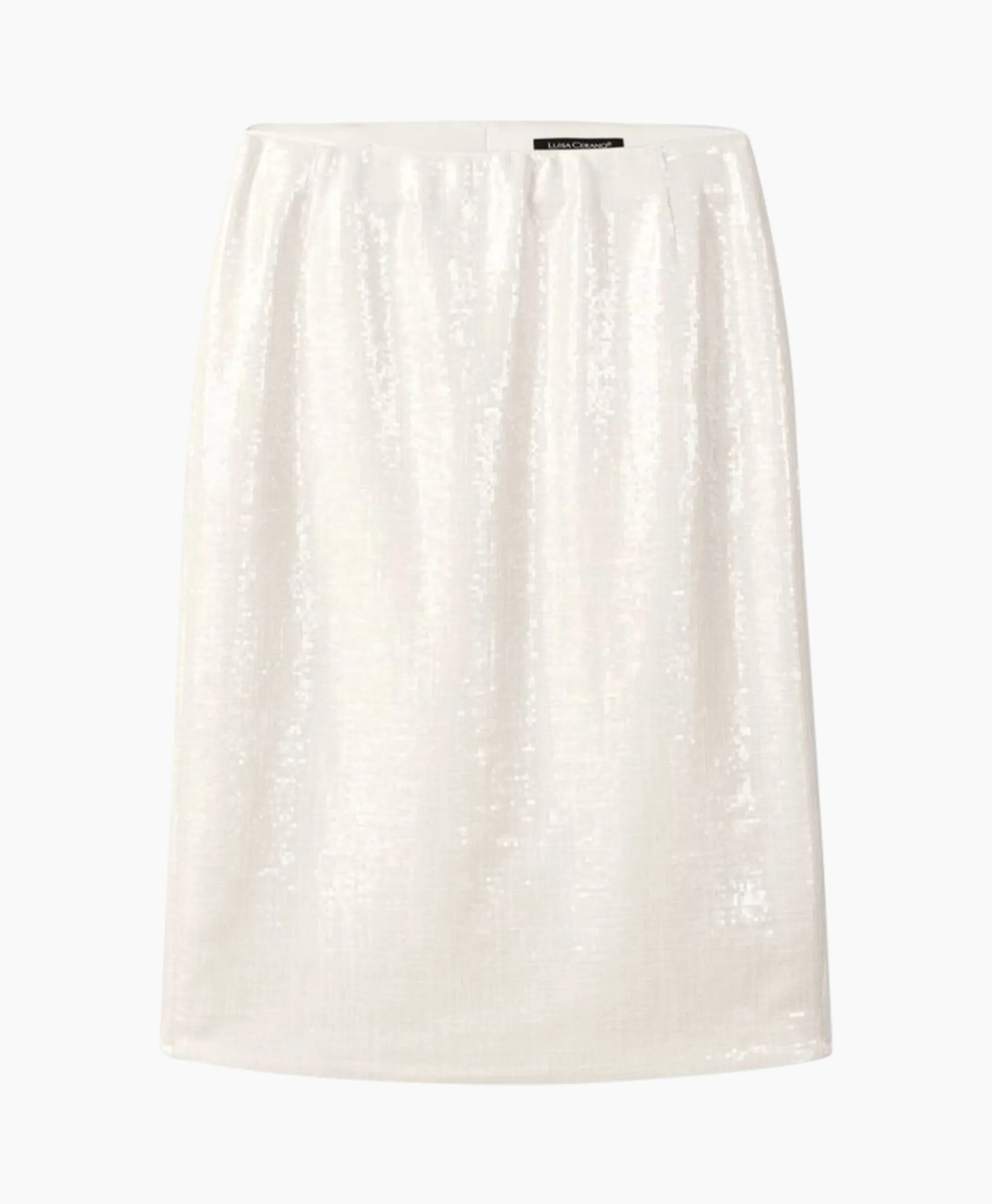 Discount Midi Rok 598230/3598-0 Wit Dames Rokken