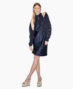 Clearance Mini Jurk 798476/3596-0 Donker Blauw Dames Jurken