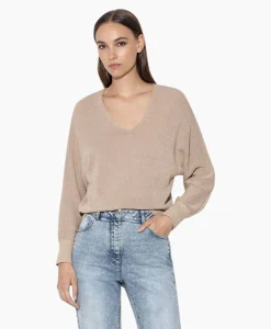 Luisa Cerano Pullover 198361/5335-0 Beige*Dames Truien