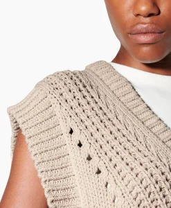 Discount Spencer 198404/5323-0 Beige Dames Truien