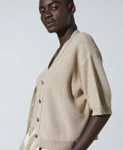 Best Sweater 478307/5894-0 Taupe Dames Vesten