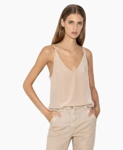 Outlet Top 398110/3597-13 Beige Dames T-Shirts & Tops
